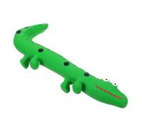 Toyvian Interactif pour Chien Forme de Lézard Latex à Mâcher pour Chiots Améliore Intelligence et Satisfait Instinct de Mâcher Coloris Vert