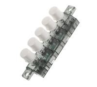 Toyvian Interrupteur de Contrôle de Vitesse à 5 Boutons pour Ventilateur Électrique, 4 Niveaux de Réglage, Accessoire de Remplacement Compact et Solide pour Ventilateurs de Table Pied,