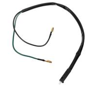 Toyvian Interrupteur de Pression de Frein Moto Noir en Aluminium et Caoutchouc, Câble de Contacteur de Feu Stop Résistant à L'usure, Accessoire de Remplacement Polyvalent pour Pièces