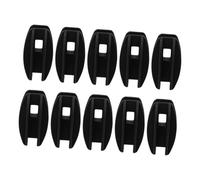 Toyvian Isolateurs De Clôture Électrique, Accessoires De Poteaux Portables, Isolation Plastique Solide, Fente Inclinée Anti-Perte D'énergie, Lot de 10 Pièces, Utilisation Agricole Et Élevage Bétail