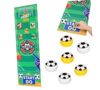 Toyvian Jeu de Football de Table Miniature et Bowling pour Garçon Fille Jeu de Table Portable Matériau pour Développer la Coordination et Déquipe Intérieur
