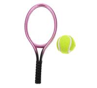 Toyvian Jeu Raquette De Tennis De Maison Poupée Mini Maison Bricolage Boite Rangement Carton Fournitures de Poupée Miniature pour Enfants Et Collectionneurs DéCoration Et Jeu CréAtif