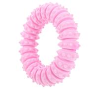 Toyvian Jouet à Mâcher pour Chien Cercle à Picots en TPR Résistant Solide Moyen pour Dressage Et Jeu en Extérieur Chiots Et Chiens Adultes