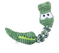 Toyvian Jouet à Mâcher pour Chiot Corde De Coton Jouet Interactif Alligator pour Petits Chiens Et Chiots