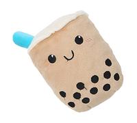 Toyvian Jouets De Style Thé Au Lait Chat Bébé Petit Enrichissement Animal De Compagnie Bonjour Duveteux Mordant Mignon Doux pour Animaux De Compagnie Kaki Peluche