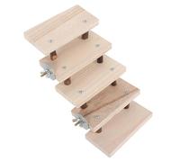 Toyvian Jouets D'échelle en Bois Échelle Hamster Hamsters Escalade Échelles Cochon d'Inde Foin De Cochon d'Inde Accessoires De Cochon d'Inde Plateforme Étage Échelle De Chinchilla