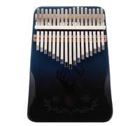 Toyvian Kalimba Thumb Piano Keys Portable Wooden Finger Piano For Beginners And Adults With Gradient Design Lightweight Small Musical Instrument For And Collectors