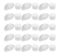 Toyvian Kit 20 Sets de Gobelets en Plastique Blanc avec Éponges pour Hydroponie, Design Vertical Compact et Facile à Nettoyer, pour Jardinage Hydroponique Commercial et Scolaire