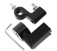 Toyvian Kit Accessoires Pédale Batterie Double avec Clamp Support Tête de Maillet Arbre de Transmission et Clé pour Percussion Compatible avec Pédales Bass Drum Standard
