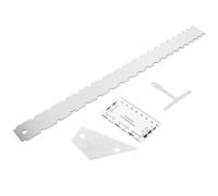 Toyvian Kit Complet 12 Pièces pour Réglage de L'Action et Jauge de Rayon de Guitare Électrique, Acoustique et Basse, Outils Portables Adaptés pour Musiciens et Techniciens