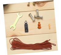 Toyvian Kit Complet Accessoires de Stores Enrouleurs pour Rideaux et Herbe Corde de Tirage Système de Compatible avec Divers Rideaux Installation Facile sans Crochet Couleur
