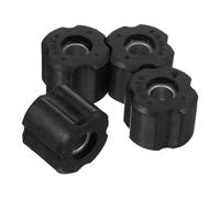 Toyvian Kit de 4 Bagues de Palier Noires pour Tondeuse Gazon et Débroussailleuse, Compatibles Tubes Aluminium 26-28 Mm, Installation Facile et Usage Polyvalent