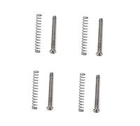 Toyvian Kit De 4 Vis à Ressort En Métal Pour Montage De Micro Humbucker, Accessoires De Guitare Électrique, Compatible Anneau De Montage, Pièces Détachées Guitare Électrique, Accessoires Pour Musique