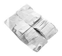Toyvian Kit de 400 Feuilles D’Aluminium pour Manucure avec 2X3 CM Disques de Coton Intégrés Adhésifs pour Ongles en Gel Dissolvant Vernis Semi-Permanent Usage Professionnel et