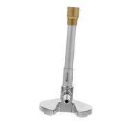 Toyvian Kit de Bec Bunsen Propane Brûleur à Gaz avec Vanne de Régulation Étanche Stabilisateur de Flamme Alliage de Zinc Usage Sécurité Chauffage