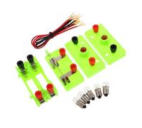 Toyvian Kit De Circuit Imprimé Kit D'Expérimentation De Circuit Électrique D'Expérimentation De Conduction D'Électricité Expérience D'Enseignement Électronique Expérience