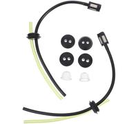 Toyvian Kit de Filtre pour Tuyau de Tondeuse à Gazon, Conduite de Carburant Essence Filtre Intégré, Compatible Carbure Echo, Ensemble 2 Pièces, Remplacement Solide pour Entretien Jardin