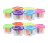 Toyvian Kit de Pâte à Modeler Colorée 12 Pcs pour Garçon et Filles Pâte à Modeler Légère Souple Soi-Même Jeu Créatif DIY pour Anniversaire Loisirs Créatifs Garçon Couleur Aléatoire