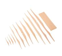 Toyvian Kit de Renfort Interne en Épicéa pour Guitare Folk 36 Pouces - Pièces de Lutherie Faites Main pour Réparation et Amélioration Sonore, Accessoires Solide pour Guitares Acoustiques,