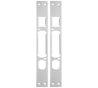 Toyvian Kit de Réparation Argenté Compatible Divers Systèmes de Verrouillage 2pcs en Acier Inoxydable Résistant à L'usure pour Bloc Porte
