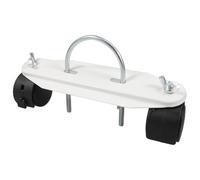 Toyvian Kit de roulettes Pivotantes 360° Freins pour Radiateur à Bain d'Huile, Pièces de Rechange pour Chauffage Électrique Extérieur, Support Mobile pour Terrasse, Montage Rapide