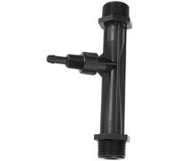 Toyvian Kit de Système D'irrigation Venturi 3/4'' en Plastique Noir Résistant aux Produits Chimiques, Outil D'irrigation Agricole Facile à Utiliser pour Arrosage et Fertilisation
