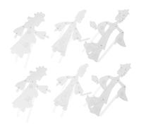 Toyvian Kit De Théâtre D'ombres Soi-même pour Garçon Et Filles, 6 Pièces, Couleur Aléatoire, Matériel Artisanal Traditionnel Chinois, Bricolage Éducatif Maternelle, Jeu Créatif Et Ludique