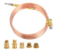 Toyvian Kit De Thermocouple pour Gaz Capteur Thermocouple De Remplacement pour Appareils à Gaz Cheminées Et Chauffe-Eau