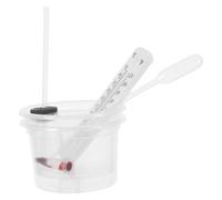 Toyvian Kit Éducatif de Thermomètre DIY pour Garçon Fille Expérience Scientifique sur Expansion Contraction Thermique Matériel pour Apprentissage Pratique comme de Noël Stimule Intérêt