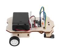 Toyvian Kit Voiture Éducative Stem DIY Suivi Intelligent pour Garçon Fille Modèle Rc Électrique à Construire Matériel Expériences Physiques et Projets Scolaires