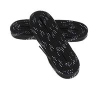 Toyvian Lacets Cirés pour Patins de Hockey Noir Lacets de Remplacement Gel et Fracture pour Chaussures de Sport et Ski