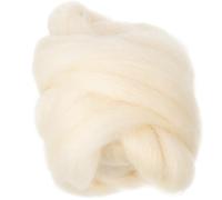 Toyvian Laine à Feutrer Douce 100G Mèche de Laine Naturelle pour Kit de Feutrage à L'Aiguille Accessoires Portables pour Fabrication Artisanale Matériel Feutrage DIY pour Garçon et