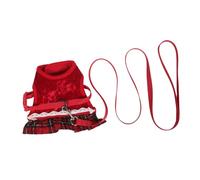 Toyvian Laisse pour Lapin avec Harnais Réglable Sangle De Poitrine Respirante pour Petit Animal De Compagnie Contrôle Et Sécurité Extérieur