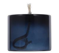 Toyvian Lampe à Huile Verre Élégant avec Mèche Bougeoir Décoratif Européen pour Mariage et Banquet Facile à Nettoyer et Entretenir Design Transparent et Charmant