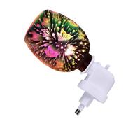 Toyvian Lampe Design Brûleur de Cire Parfumée pour Chambre et Salon Diffuseur Ambiance sans Fumée Compatible