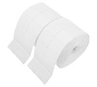 Toyvian Lingettes Démaquillantes pour Ongles 2 Rouleaux 1000 Pièces sans Peluches Haute Absorption pour Dissolvant Vernis Manucure Voyage Usage Professionnel et Maison