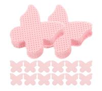 Toyvian Lingettes Démaquillantes pour Ongles 200 Pièces en Coton Non Pelucheux Dissolvant Professionnel pour Vernis à Ongles Gel et Semi-Permanent Format Cœur Rose pour Usage Domestique