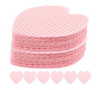 Toyvian Lingettes Dissolvantes pour Vernis à Ongles 200 Pcs en Coton Non Pelucheux Forme Cœur Rose Fuchsia Disques pour Nettoyage Ongles Dissolvant Pratique et Voyage