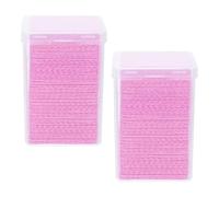 Toyvian Lingettes Nettoyantes pour Dissolvant de Colle X400, Format Compact, Coton Doux, pour Extensions de Cils, Usage Professionnel et Salon, sans Résidus