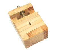 Toyvian Lit de Sculpture de Sceau Petit Format en Bois pour Gravure sur Pierre, Outil de Serrage pour Usage Atelier et Passionnés