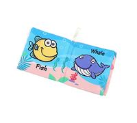 Toyvian Livre En Tissu Jouet Pour Animaux Lettre Jouet Toucher Et Sentir Livre Froissé Numéro Jouet Livre Bébé Première Année Bébé Livre De Bébé Puzzle Manuscrit Peau De Pêche