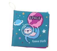 Toyvian Livre en Tissu pour Bébé -né, Coloré et Souple, Résistant à Froisser, Éducatif Sensoriel D’éveil Tactile, Outil D’apprentissage Précoce pour Stimulation Visuelle et Développement