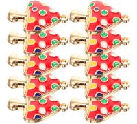 Toyvian Lot de 10 Breloques Champignons Rouges en Alliage Émail, Pendentifs DIY pour Bijoux, Bracelets et Colliers, Fournitures Artisanales Créatives, Charms Métal pour Fabrication Bijoux