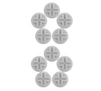 Toyvian Lot de 10 Cache-vis en Plastique pour Toboggan de Jeu, Accessoires de Remplacement pour Jouets d'escalade pour Enfants