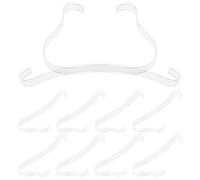 Toyvian Lot de 10 Présentoirs à Chaussures en Acrylique 3 MM pour Talons Hauts Supports Compacts et Légers pour Sandales Optimisation de l'espace et Présentation Professionnelle