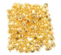 Toyvian Lot de 100 Mini Lingots Décoratifs en Plastique Doré 1 Cm, Ornements Yuan Bao pour Maison et Bureau, Symbole Chinois de Richesse et Prospérité, Accessoires Décoration Intérieure