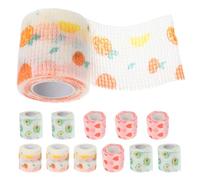 Toyvian Lot de 12 Rouleaux de Bandages pour Chiens : Bandages Auto-adhésifs Non tissés pour Le Soin des plaies et des Pattes, Bande de Protection élastique pour prévenir Les blessures Pendant Les