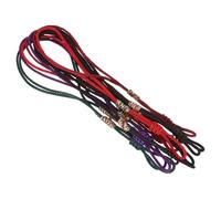 Toyvian Lot de 12 Set de Lanières Anti-chute pour Couvercles de Théière en Porcelaine et Terre Cuite, Cordons Multicolores, Accessoires pour Service à Thé Kung Fu, Protection