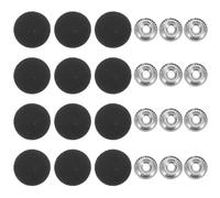 Toyvian Lot de 12 Sets de Rivets de Fixation à Pression Noirs pour Réparation Ciel de Toit Voiture, Boucles de Réparation Plafond Intérieur, Accessoires Voiture Intérieur sans Démontage,
