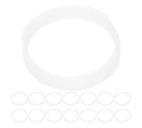 Toyvian Lot de 15 connecteurs de Remplacement pour Cage de Hamster, Anneaux de Tunnel pour Petits Animaux, Accessoires pour Tube de Hamster, Connexion d'extension pour Cage d'animaux, Blanc